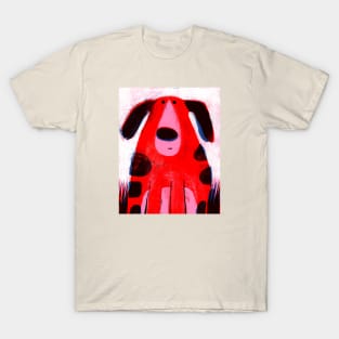 Red dog T-Shirt